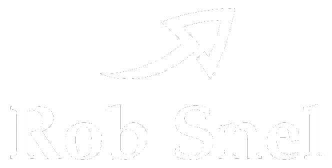 logo Rob Snel wit