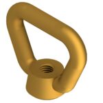 Bow nut M10 brass